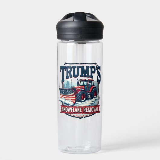 トランプのスノーフレークレムバルサービスの就任式の日 ウォーターボトル (正面)