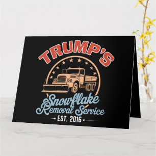 トランプのスノーフレーク除去サービス トランプ2024 カード