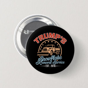 トランプのスノーフレーク除去サービス トランプ 2024 缶バッジ