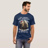 トランプのスポンジ浴 Tシャツ (正面フル)