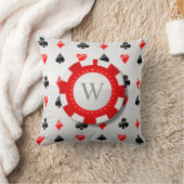 トランプのスーツ クッション (ブランケット)