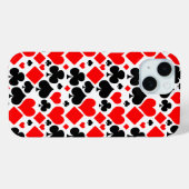 トランプのスート柄 Case-Mate iPhoneケース (裏面 (横))