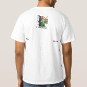 トランプのセントパディ Tシャツ (裏面)