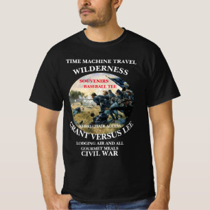 トランプのタイムマシンのトラベルバトルワイルド Tシャツ