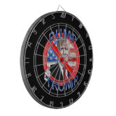 トランプのダンプ ダーツボード (正面左)