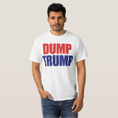 トランプのダンプ – トランプ大統領 Tシャツ (正面フル)