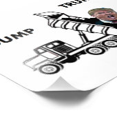 トランプのダンプ フォトプリント            (角)