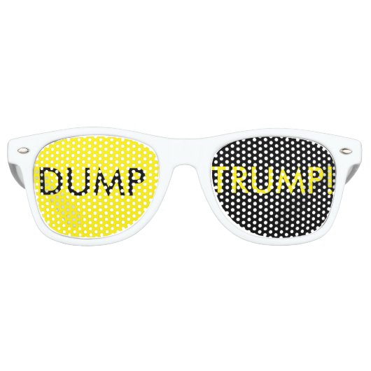 トランプのダンプ レトロサングラス (正面)