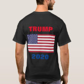 トランプのチェコ系アメリカ人！ Tシャツ (裏面)