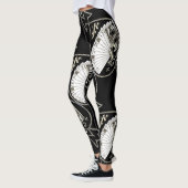 トランプのトランプのポーカーのヨガによってはランニングが喘ぎます レギンス (左)