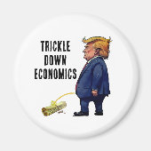 トランプのトリクルダウン経済 マグネット (正面)