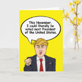 トランプのハロウィーンカード – より怖いものがある カード (黄色い花)