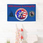 トランプのバナーに対する共和党員3'x5' 横断幕 (インサイチュ)