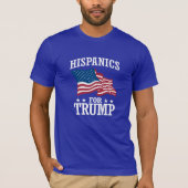 トランプのヒスパニック Tシャツ (正面)