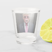 トランプのピンクバブルガム社長47 USA ショットグラス (裏面)