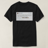 トランプのヘイターズと敗者ツイートステッカー Tシャツ (デザイン正面)