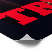 トランプのポスター復活 ポスター (角)