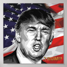 トランプのポスター