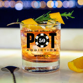 トランプのポーカーおもしろいユーモアポット中毒 ウイスキーグラス