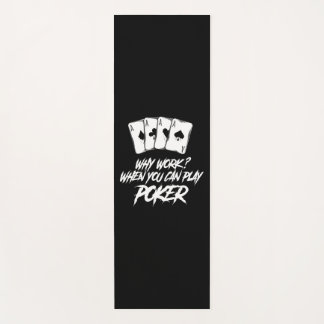 トランプのポーカーが可能な場合に作業する理由 ヨガマット