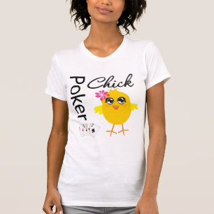 トランプのポーカーのひよこ Tシャツ
