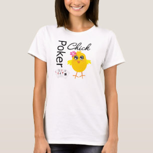 トランプのポーカーのひよこ Tシャツ