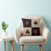 トランプのポーカーのパーティーカードスーツ クッション (椅子)