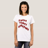 トランプのポーカーのパーティー Tシャツ (正面フル)