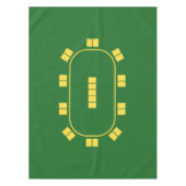 トランプのポーカーの卓上 テーブルクロス (正面)