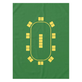 トランプのポーカーの卓上 テーブルクロス