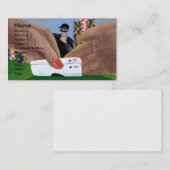 トランプのポーカーの名刺のすべて 名刺 (正面/裏面)