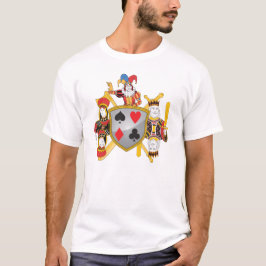 トランプのポーカーの家紋 Tシャツ