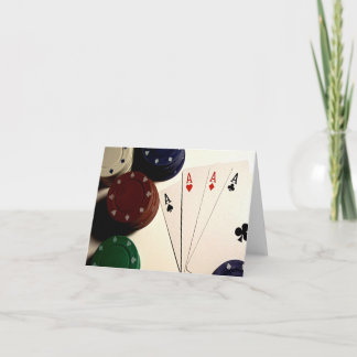 トランプのポーカーの時間 カード