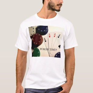 トランプのポーカーの時間! Tシャツ
