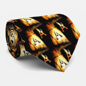 トランプのポーカーの芸術のカジノの装飾の燃えるようなエースのタイ ネクタイ (ロール)