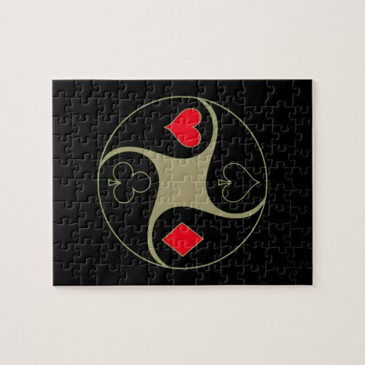 トランプのポーカーはジグソーパズルに適します ジグソーパズル (横)