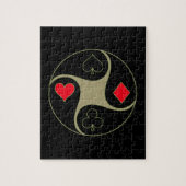 トランプのポーカーはジグソーパズルに適します ジグソーパズル (縦)