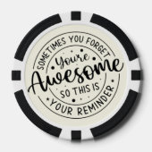 トランプのポーカーやる気を起こさせるチップギフト、おもしろいカジノゲーム ポーカーチップ (正面)