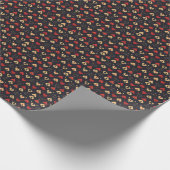 トランプのポーカーをテーマにしたトランプギフトラッピング紙 ラッピングペーパー (角)