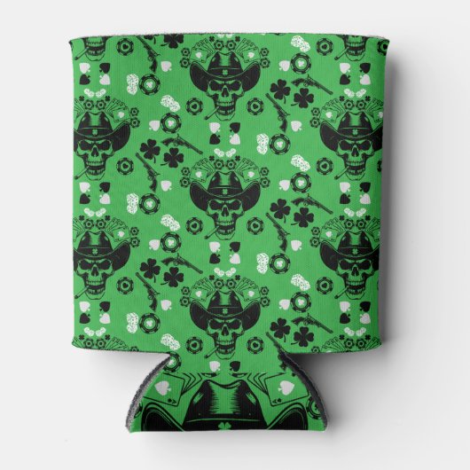 トランプのポーカーをテーマにした幸運 缶クーラー (正面)