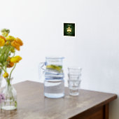 トランプのポーカーエレガントトランプフォイルアクセント 箔ポスター (レイダウン (キッチン))