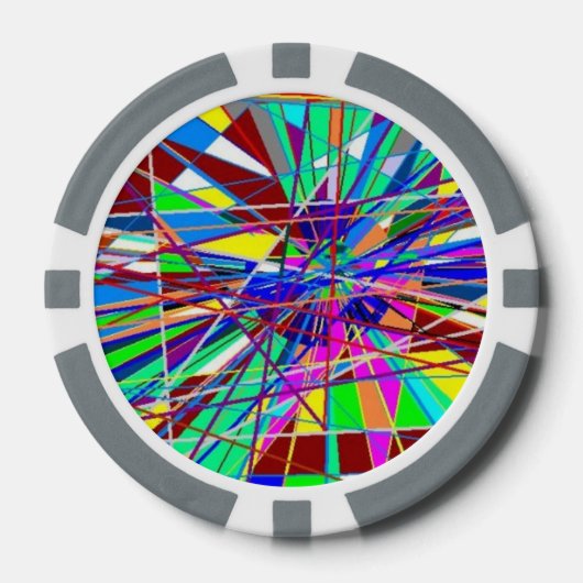 トランプのポーカーカスタムチップ ポーカーチップ (正面)