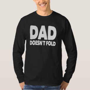 トランプのポーカーカードゲームパパ Tシャツ
