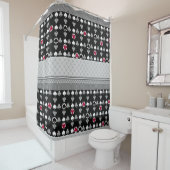 トランプのポーカーカードゲーム シャワーカーテン (インサイチュ)