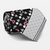 トランプのポーカーカードゲーム ネクタイ (ロール)