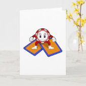 トランプのポーカーカード付きトランプのポーカーチップ カード (黄色い花)