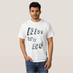 トランプのポーカーキスマイエースおもしろいメンズホワイトTシャツ Tシャツ
