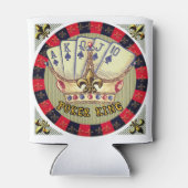 トランプのポーカーキングクーラーボックス 缶クーラー (裏面)