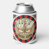 トランプのポーカーキングクーラーボックス 缶クーラー (缶裏面)