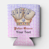 トランプのポーカークイーンクーラーボックス 缶クーラー (裏面)